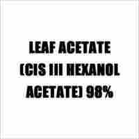 लीफ एसीटेट (CIS III हेक्सानॉल एसीटेट) 98% 