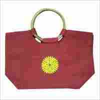 Designer Jute Beach Bag