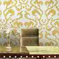 Gold and Silver Mosaic Tiles
