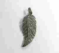 Diamond Leaf Pendant