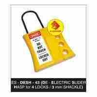 De - Electric Slider Hasp for 4 Locks