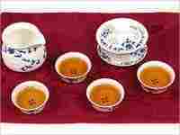 Qing Hua Porcelain Tea Set