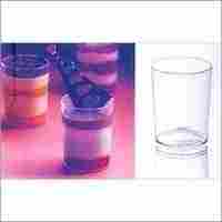 Plastic Round Cylindrical Glass (90 ml) PS 7