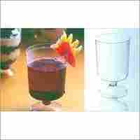 Plastic Wine Glass (100 ml) PS 14
