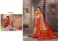 Digital Print Saree