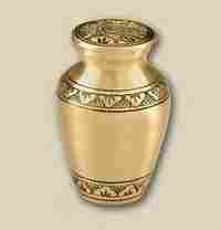 Classic Bronze Engraved Cremation Urn