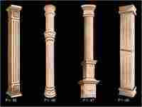 Engraved Stone Pillar