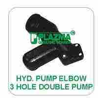 Hyd. Pump Elbow 3 Hole Double Pump Green Tractor