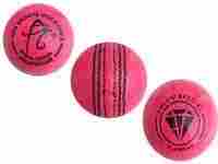 APG Pink Leather Cricket Ball (Kuldip Diamond)