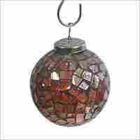 Mosaic Glass Hanging Ball