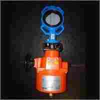 Electrically Actuated Butterfly Valve