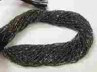Hematite Micro Faceted Beads