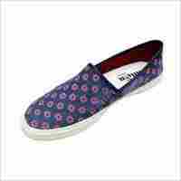 Girls Printed Loafers Shoes