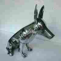 Aluminium Bull Terrier Dog Statue