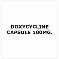 Doxycycline 100Mg Capsule 
