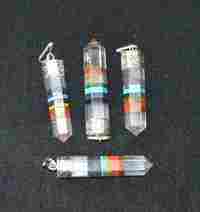 Chakra Crystal Pencil Pendants