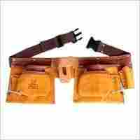 Leather Tool Belt With Pockets