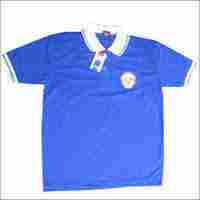 School Cotton T-shirt Blue