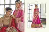Pink Heavy Designer Bridal Lehenga Choli