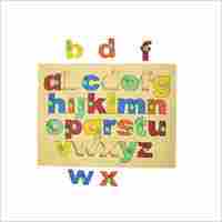 Wooden Small Alphabet Board