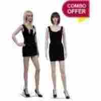 Twin Sister Plastic Mannequin PMFF01 Pack of 2
