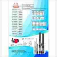 Submersible Pumps Rate list