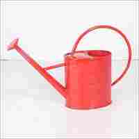 Red Paint Watering Can