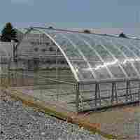 Polycarbonate Glass Greenhouse Structure
