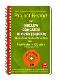 Hollow Concrete Blocks (Bricks) manufacturing PR eBook