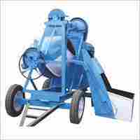 Concrete Mixer With Hopper Hydraulic Mechanical