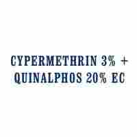 CYPERMETHRIN 3% + QUINALPHOS 20% EC