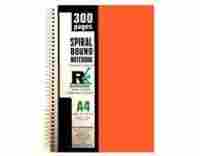300 Pages A4 Spiral Notebook