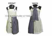 Two Piece Striped Cotton top and skirt for all ages