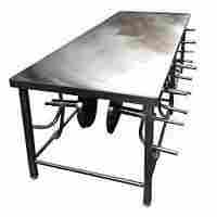 Canteen Table with folding stool