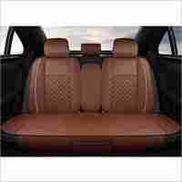 Brown Car Back Seat Cover