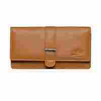 Ladies Trifold Leather Wallet