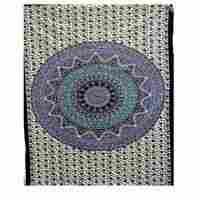 Home Decor Multi Color Star Mandala Printed  Tapestry