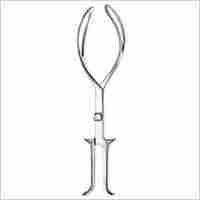 Long Curved Obstetric Forceps