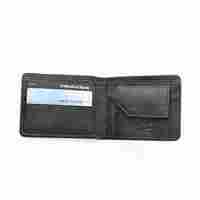 Black Short Leather Wallet