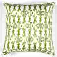 Geometrical Embroidered Cushion Cover