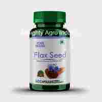 Flax Seed Oil Softgel Capsule