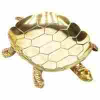 Solid Brass Turtle Tray