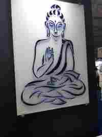 Creative Buddha Art Glass