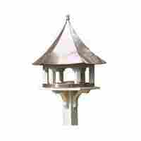Bird house with Copper Polished