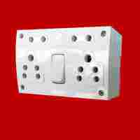 6A Twin Combined Switch Socket