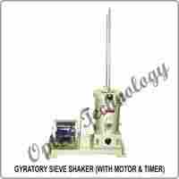 GYRATORY SIEVE SHAKER (WITH MOTOR & TIMER)
