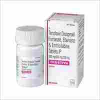 300 mg -600 mg-200 mg Tenofovir Disoproxil Fumarate Efavirenz And Emtricitabine Tablets IP