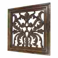 Vines Leaves Design Wooden Wall Hanging