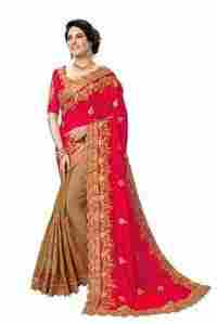 Silk Embroidery Saree Collection