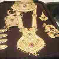 Bridal Gold Necklace Set